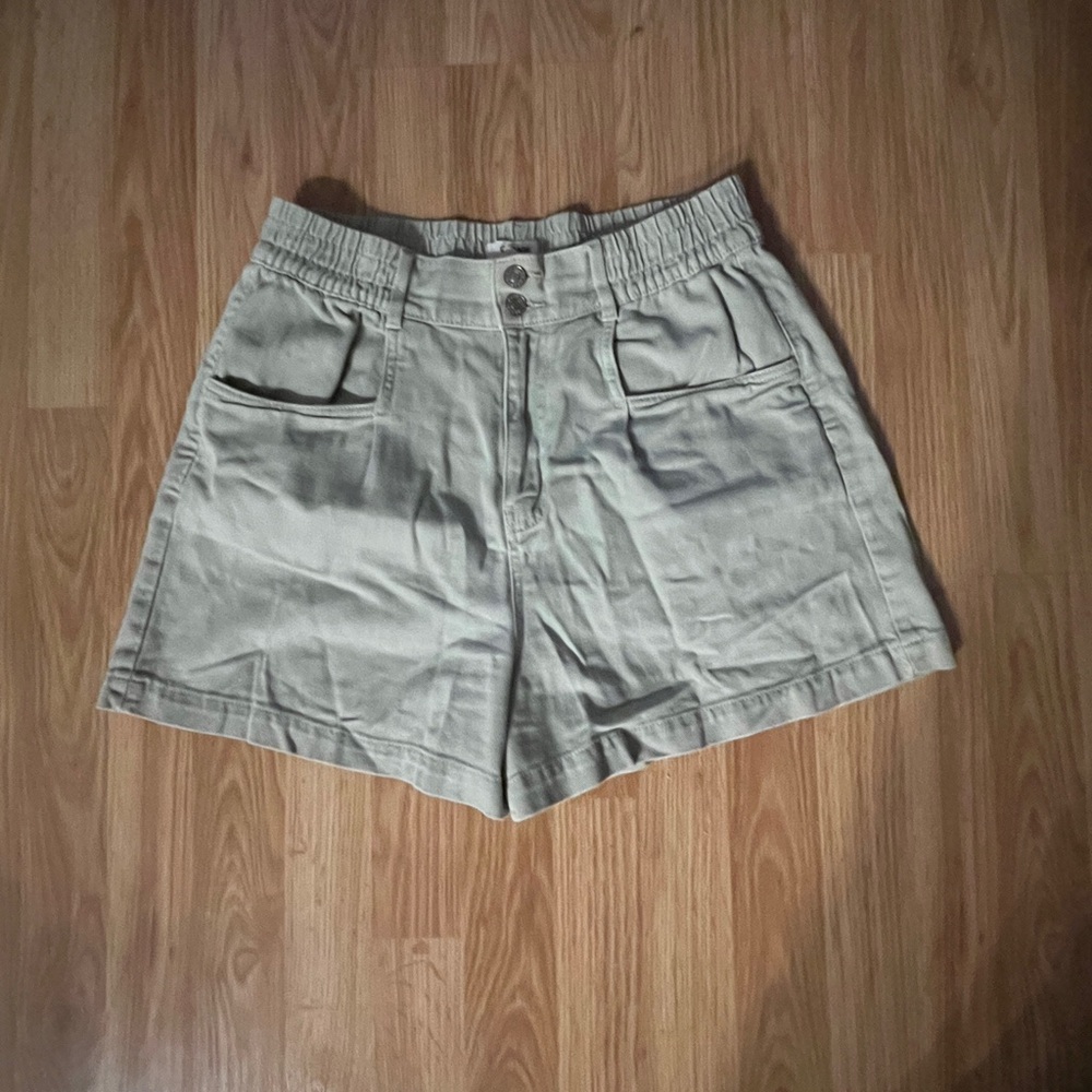 Pale Green Shorts